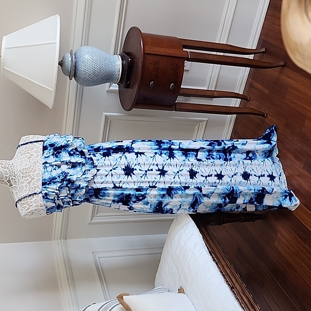 Style & Co tie dye maxi dress